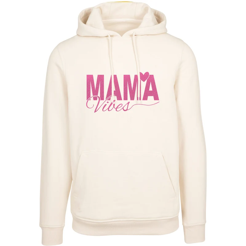 Hoodie - Mama Vibes - Druck Neon Rosa - verschiedene Farben zur Auswahl