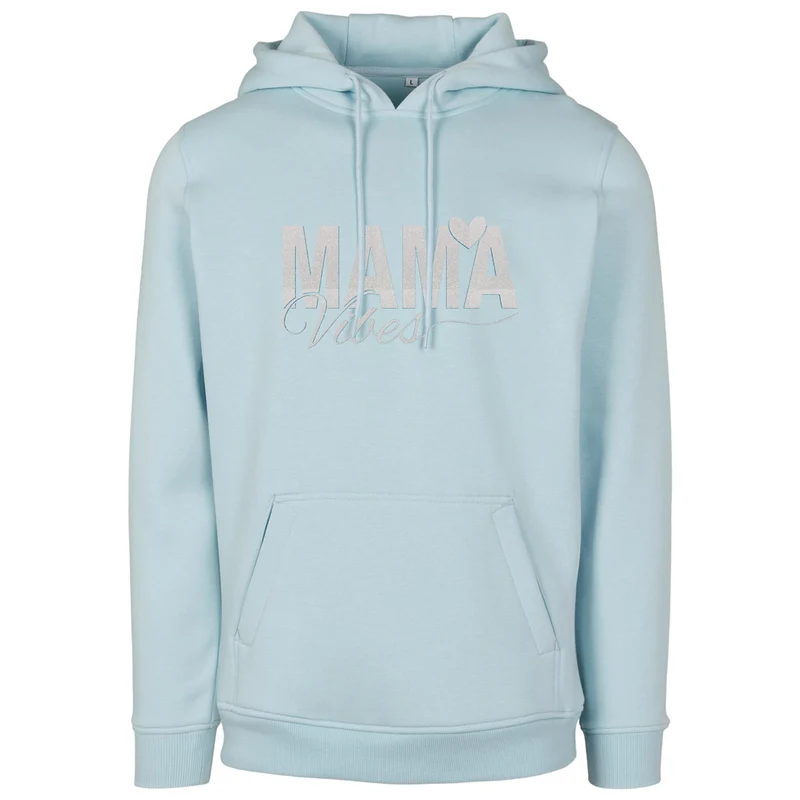 Hoodie - Mama Vibes - Druck Weiß Rainbow - verschiedene Farben zur Auswahl