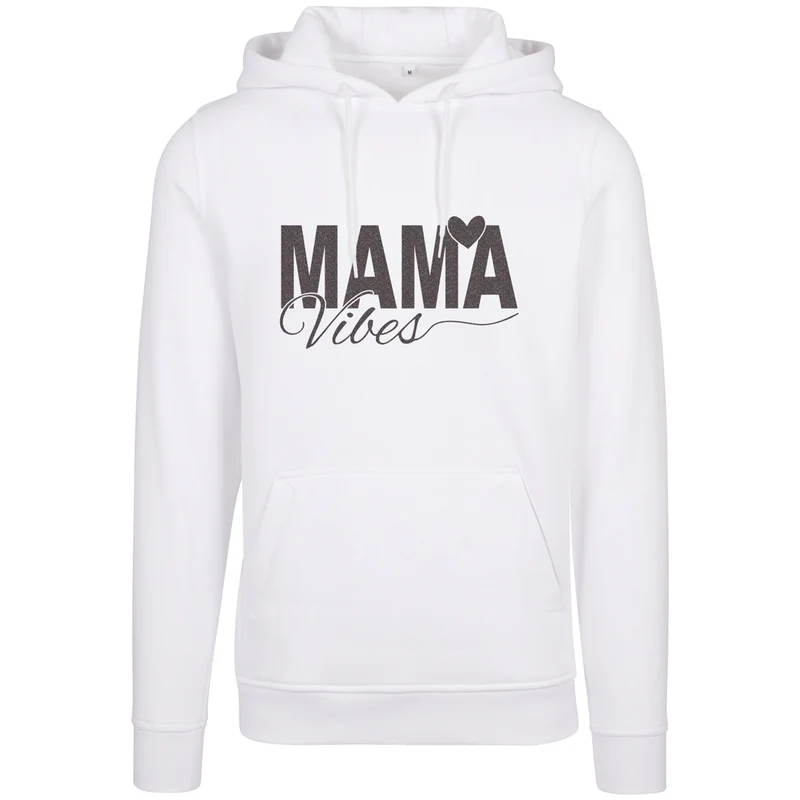 Hoodie - Mama Vibes - Druck Multicolor - verschiedene Farben zur Auswahl