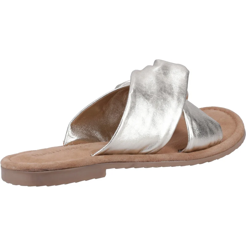 Hush Puppies Amy Damen-Sandalen mit breiter Passform | Gold