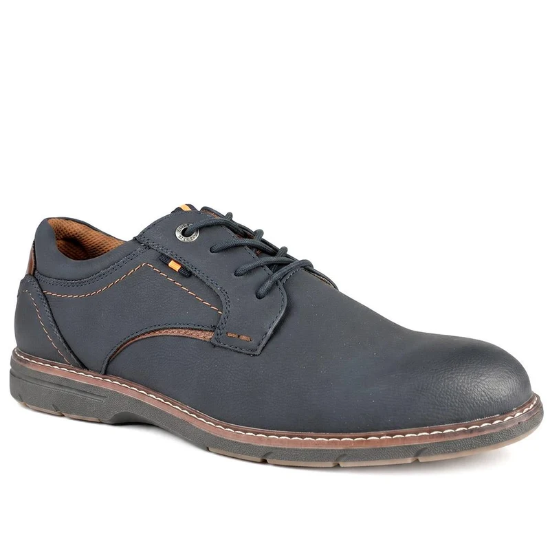 Relife Extra Wide Lace Up Shoes - RELIF44018 / 329 914 - Navy