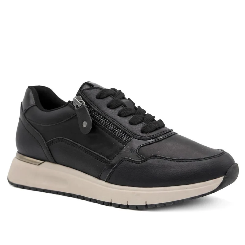 Lightweight Zip & Lace Fasten Trainers - WBINS44043 / 329 606