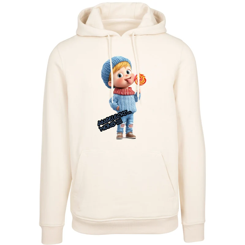 Hoodie - Junge Angeleckt Meins !! - verschiedene Farben zur Auswahl