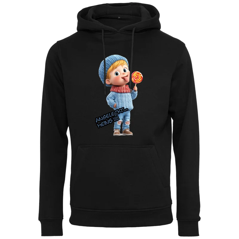 Hoodie - Junge Angeleckt Meins !! - verschiedene Farben zur Auswahl
