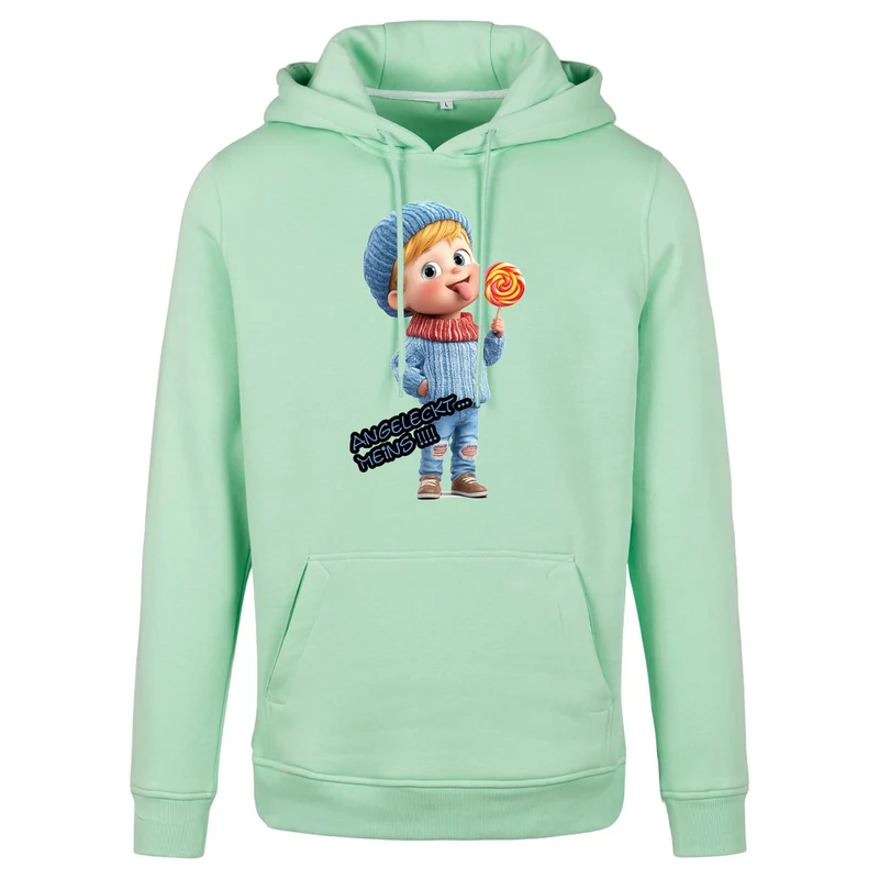 Hoodie - Junge Angeleckt Meins !! - verschiedene Farben zur Auswahl