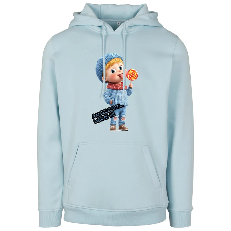 Hoodie - Junge Angeleckt Meins !! - verschiedene Farben zur Auswahl