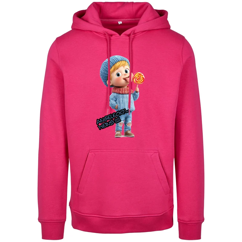 Hoodie - Junge Angeleckt Meins !! - verschiedene Farben zur Auswahl