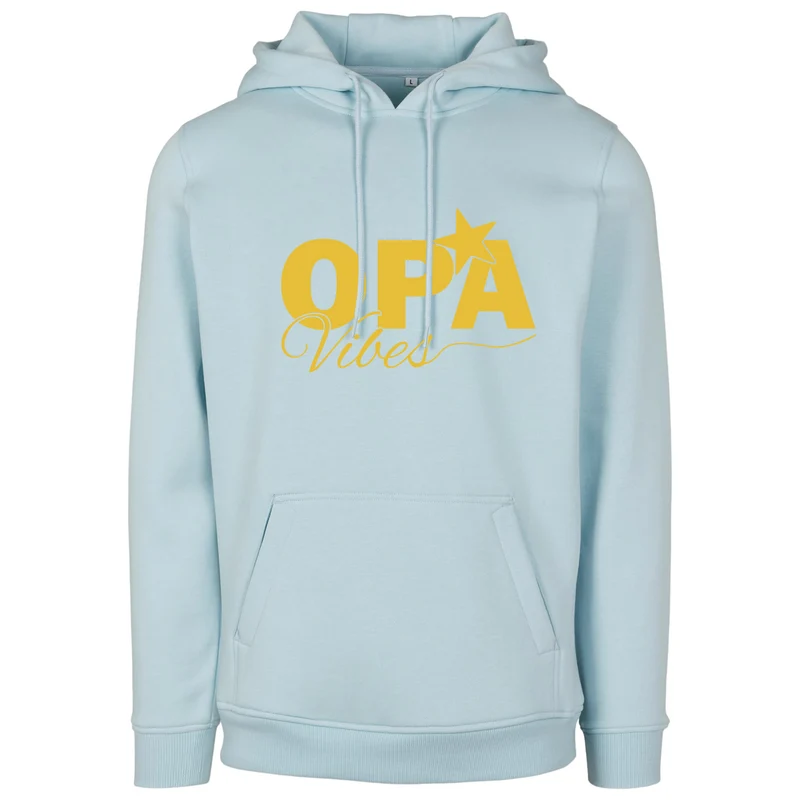 Hoodie - Opa Vibes - Druck Gold Metallic - verschiedene Farben zur Auswahl