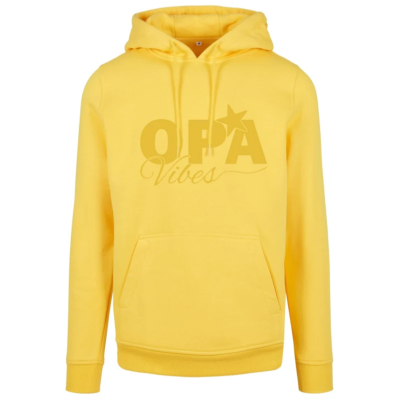 Hoodie - Opa Vibes - Druck Gold Metallic - verschiedene Farben zur Auswahl