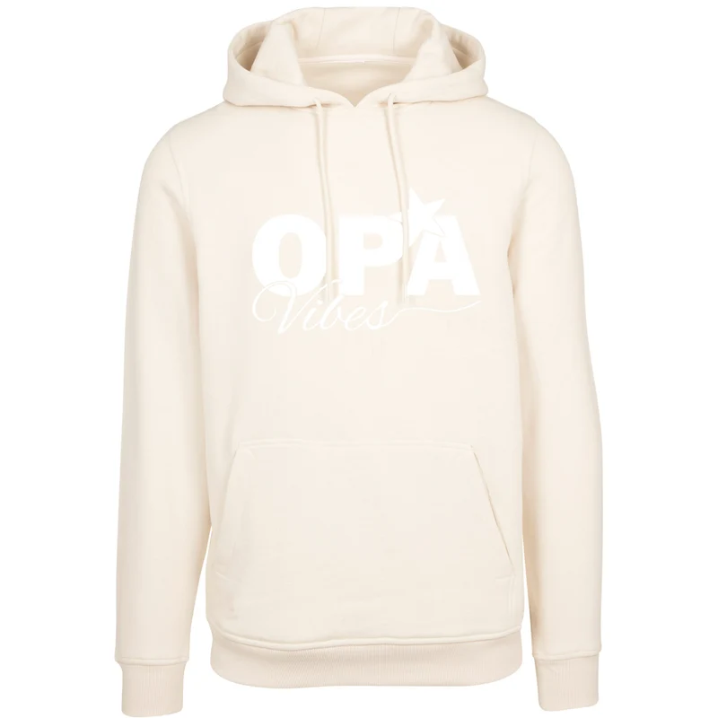 Hoodie - Opa Vibes - Druck Weiß Matt - verschiedene Farben zur Auswahl