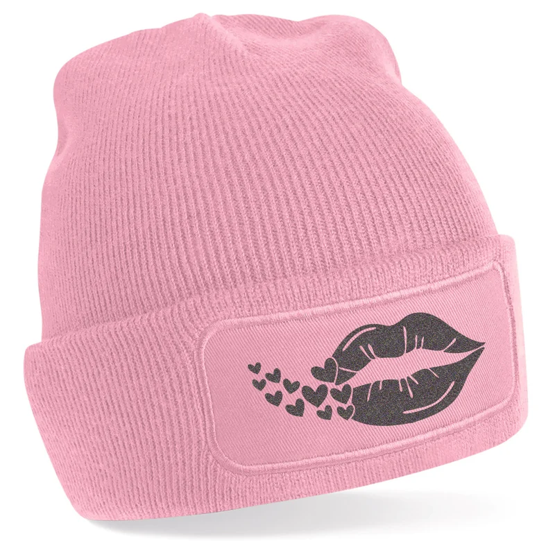 Beanie Mütze - Love Lips