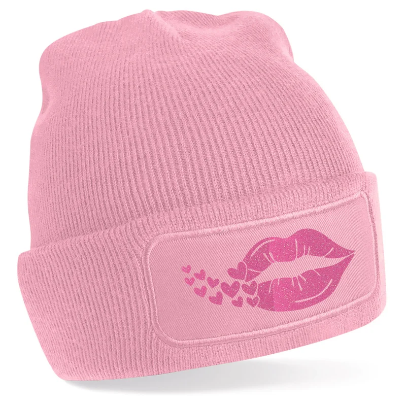Beanie Mütze - Love Lips