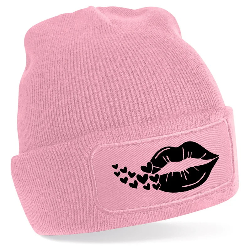 Beanie Mütze - Love Lips