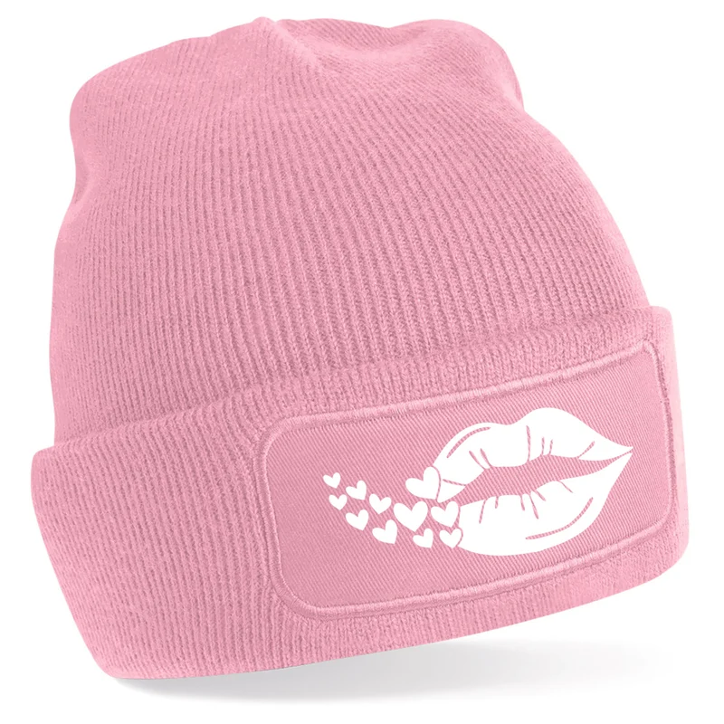 Beanie Mütze - Love Lips