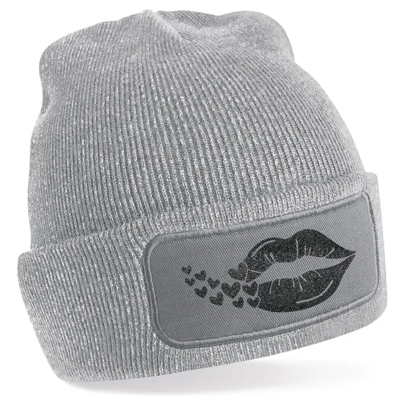 Beanie Mütze - Love Lips
