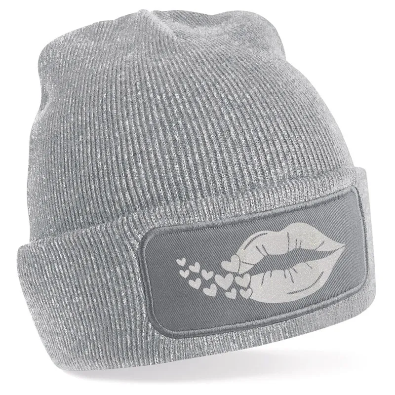 Beanie Mütze - Love Lips