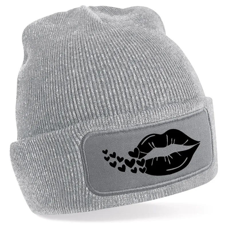 Beanie Mütze - Love Lips