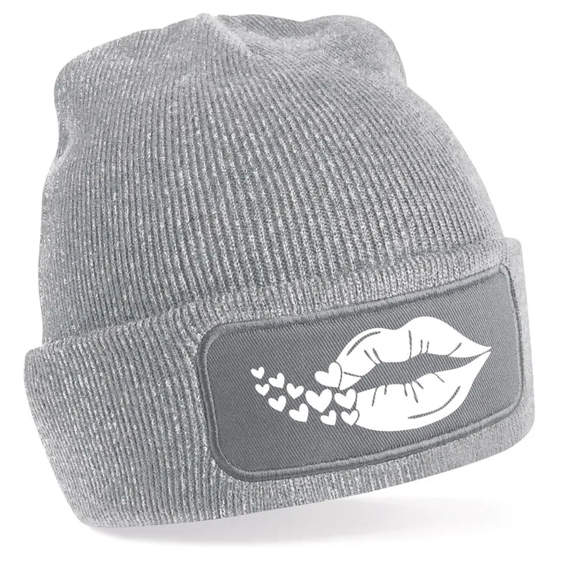 Beanie Mütze - Love Lips
