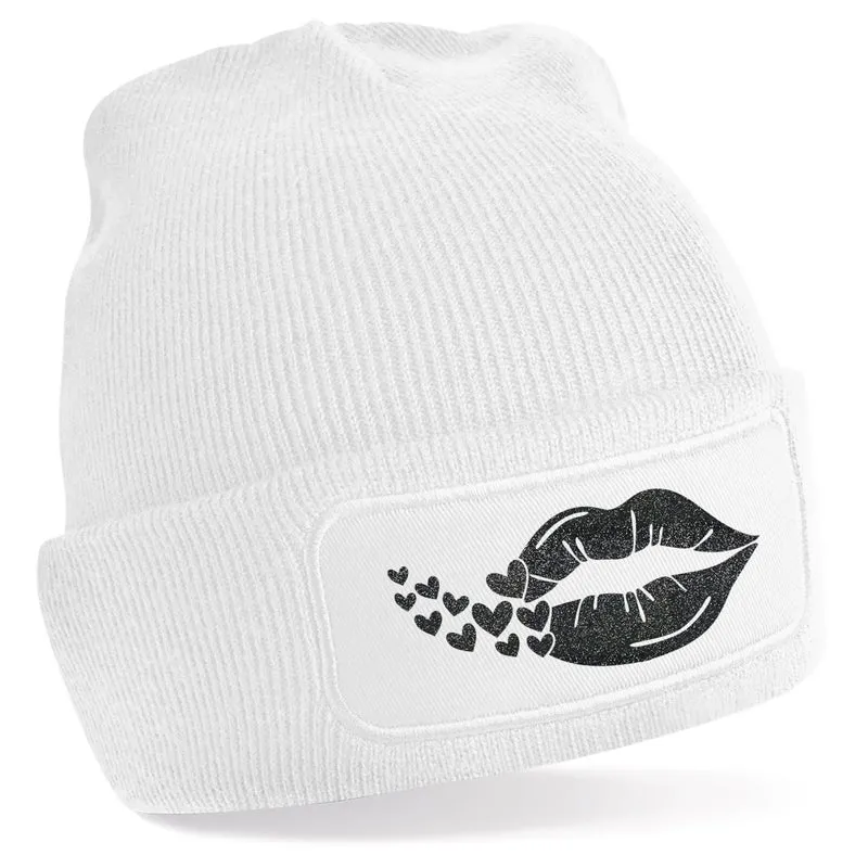 Beanie Mütze - Love Lips