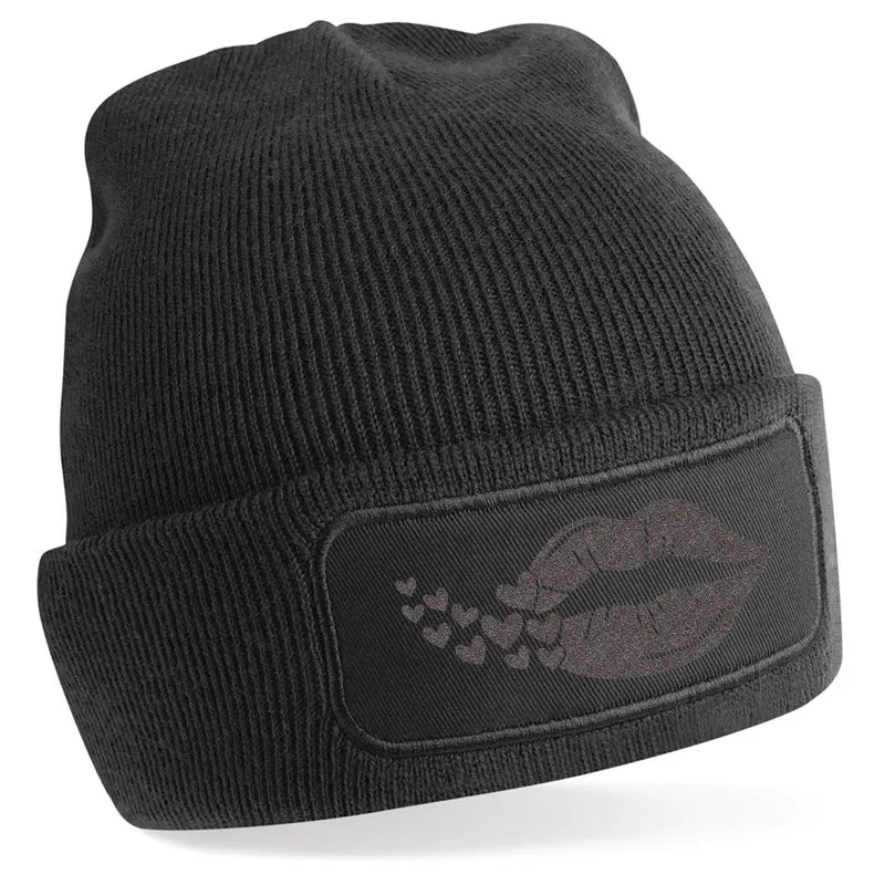Beanie Mütze - Love Lips