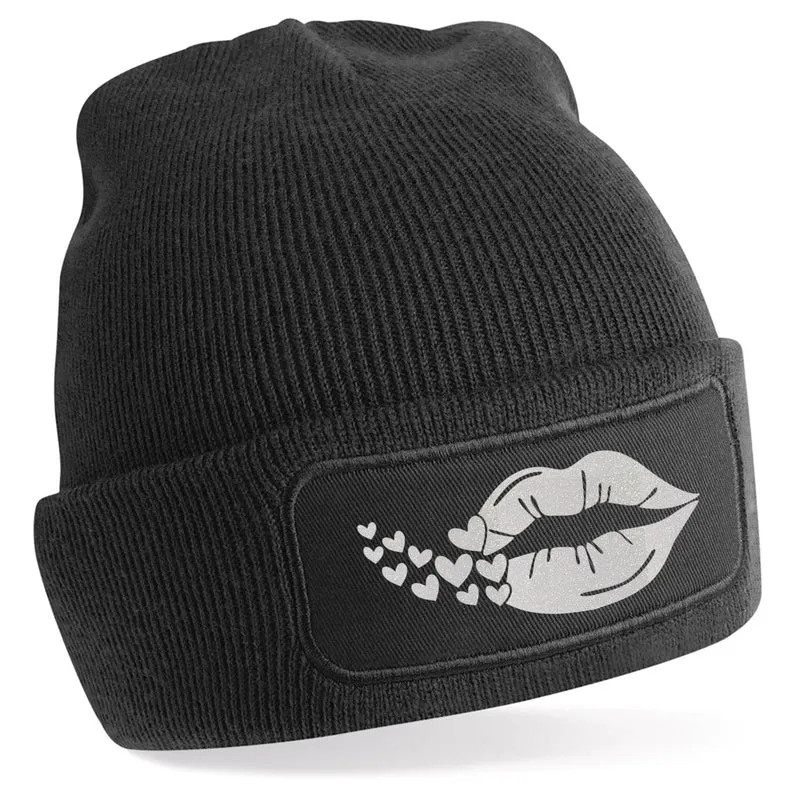 Beanie Mütze - Love Lips