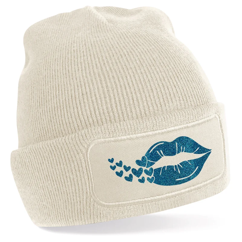 Beanie Mütze - Love Lips