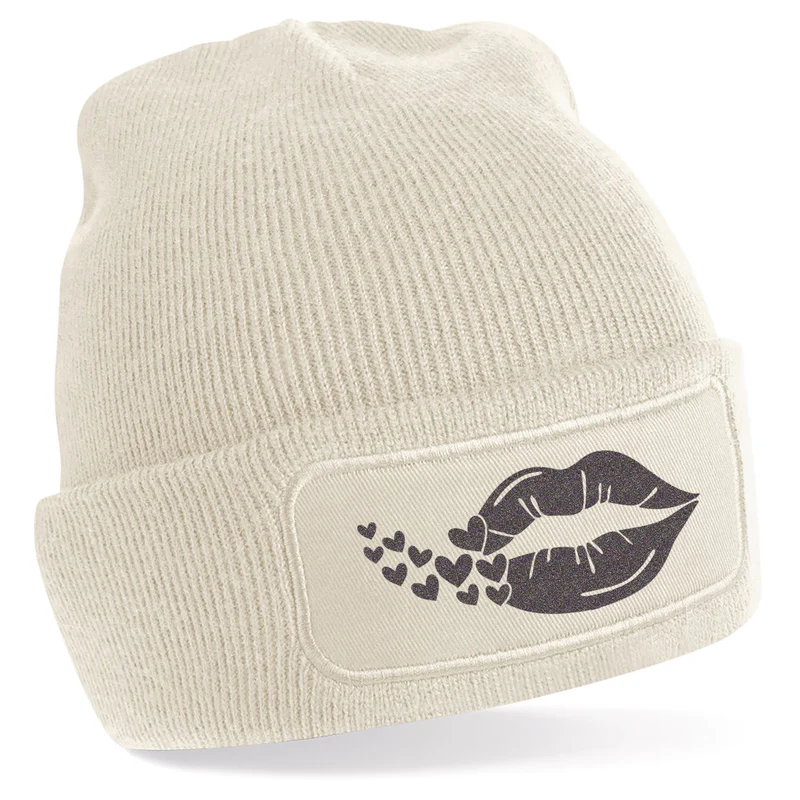 Beanie Mütze - Love Lips