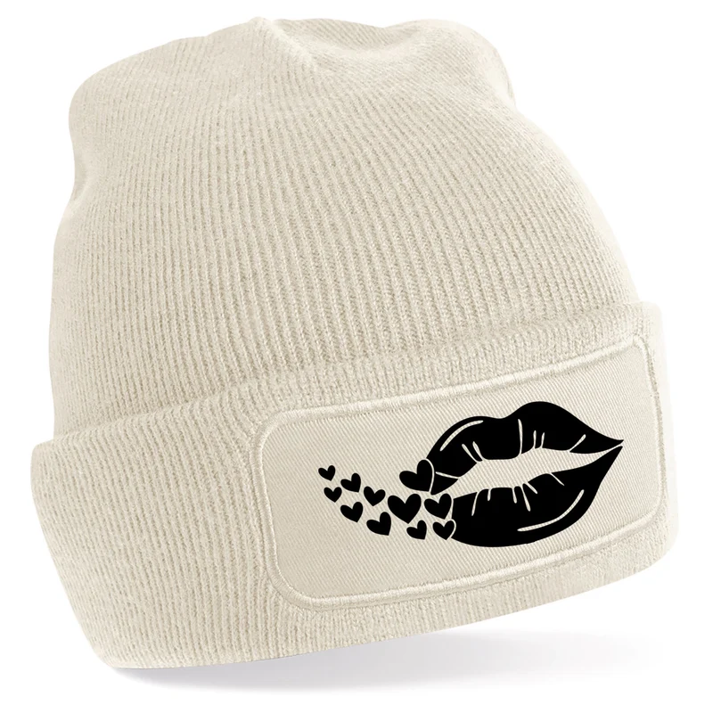 Beanie Mütze - Love Lips