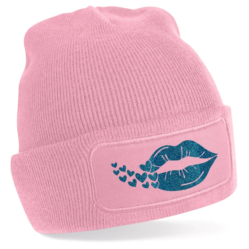 Beanie Mütze - Love Lips