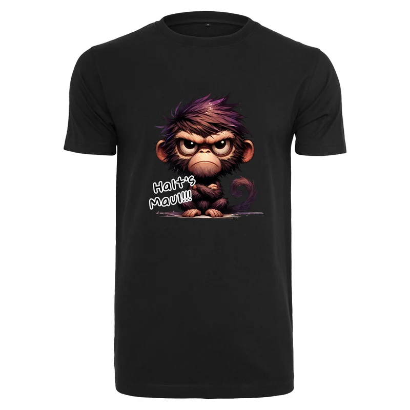 T-Shirt Shirt - Affe Halt´s Maul - verschiedene Farben zur Auswahl