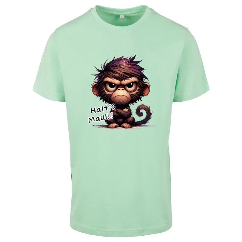 T-Shirt Shirt - Affe Halt´s Maul - verschiedene Farben zur Auswahl
