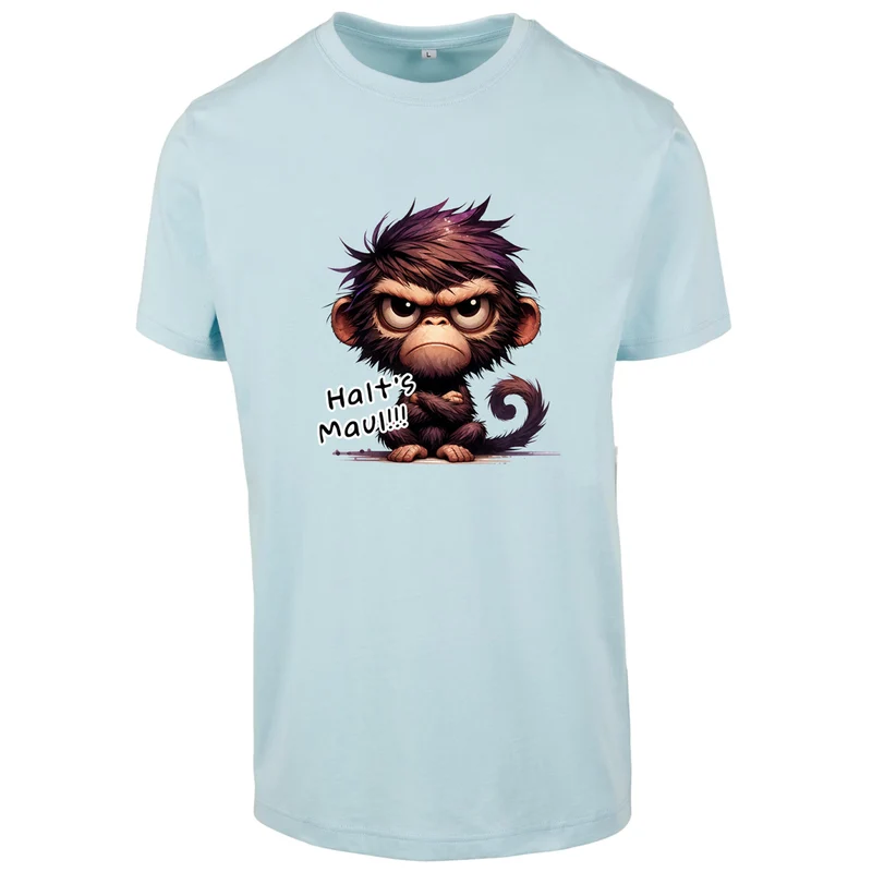 T-Shirt Shirt - Affe Halt´s Maul - verschiedene Farben zur Auswahl