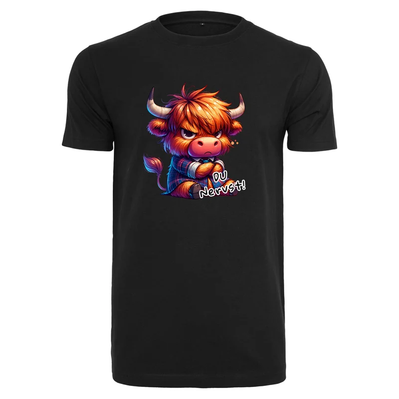 T-Shirt Shirt - Kuhl Cow Du nervst! - verschiedene Farben zur Auswahl