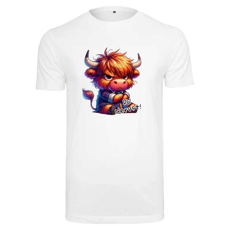 T-Shirt Shirt - Kuhl Cow Du nervst! - verschiedene Farben zur Auswahl