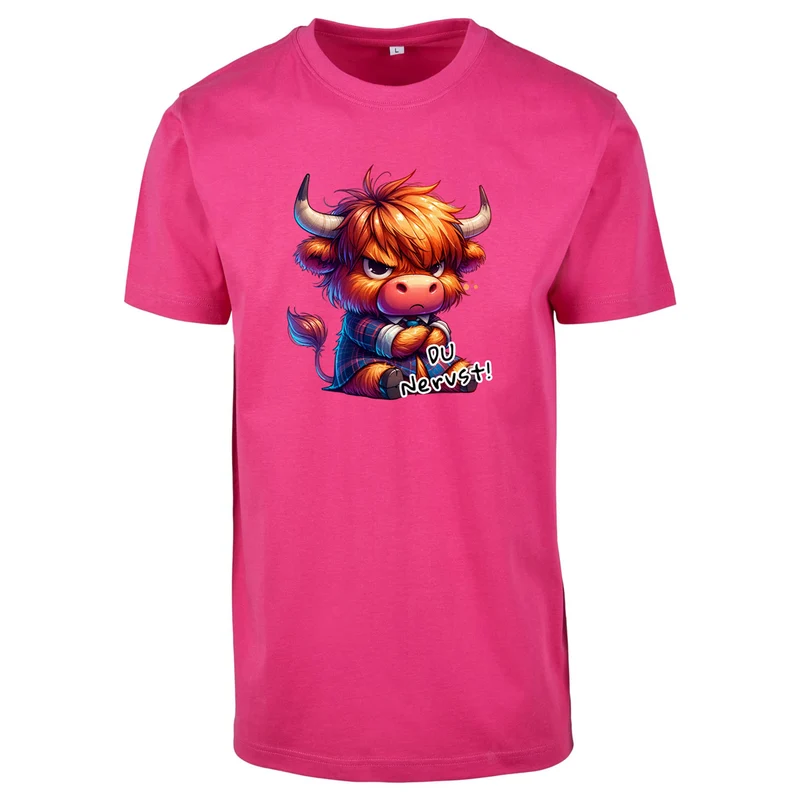 T-Shirt Shirt - Kuhl Cow Du nervst! - verschiedene Farben zur Auswahl