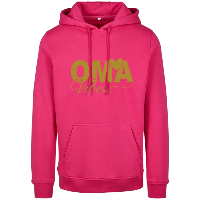 Hoodie - Oma Vibes - Druck Gold Matt - verschiedene Farben zur Auswahl