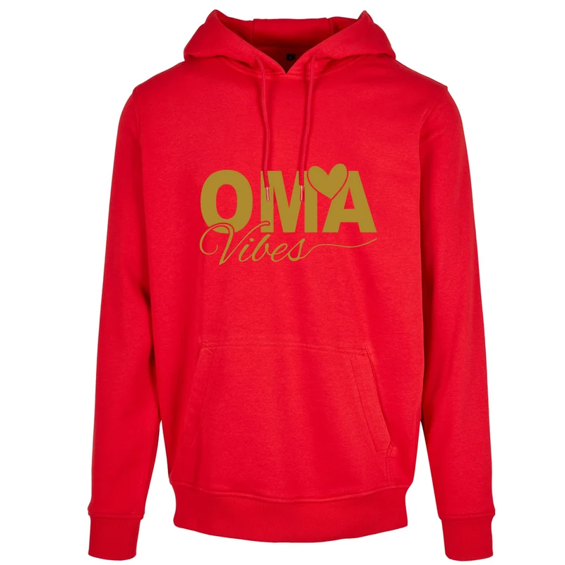 Hoodie - Oma Vibes - Druck Gold Matt - verschiedene Farben zur Auswahl