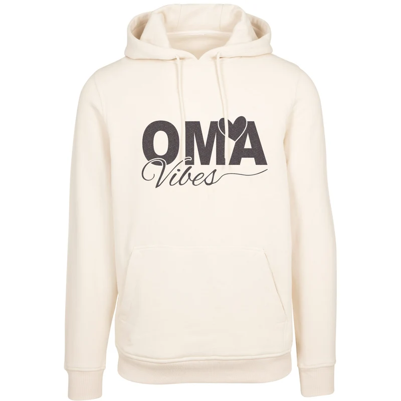 Hoodie - Oma Vibes - Druck Multi Glitter - verschiedene Farben zur Auswahl