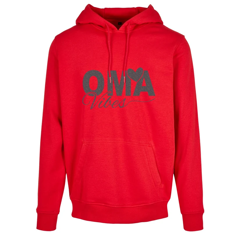 Hoodie - Oma Vibes - Druck Multi Glitter - verschiedene Farben zur Auswahl