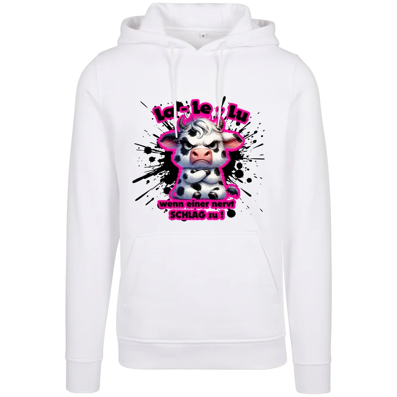 Hoodie - La Le Lu Druck - verschiedene Farben zur Auswahl