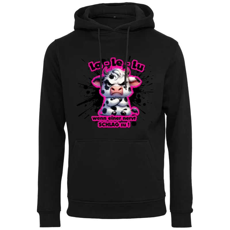 Hoodie - La Le Lu Druck - verschiedene Farben zur Auswahl