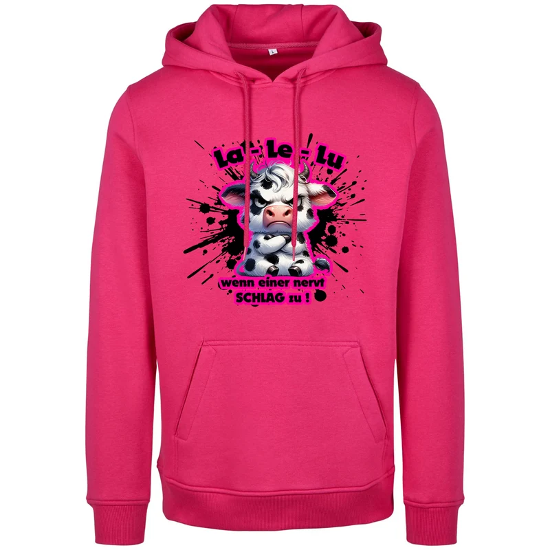 Hoodie - La Le Lu Druck - verschiedene Farben zur Auswahl