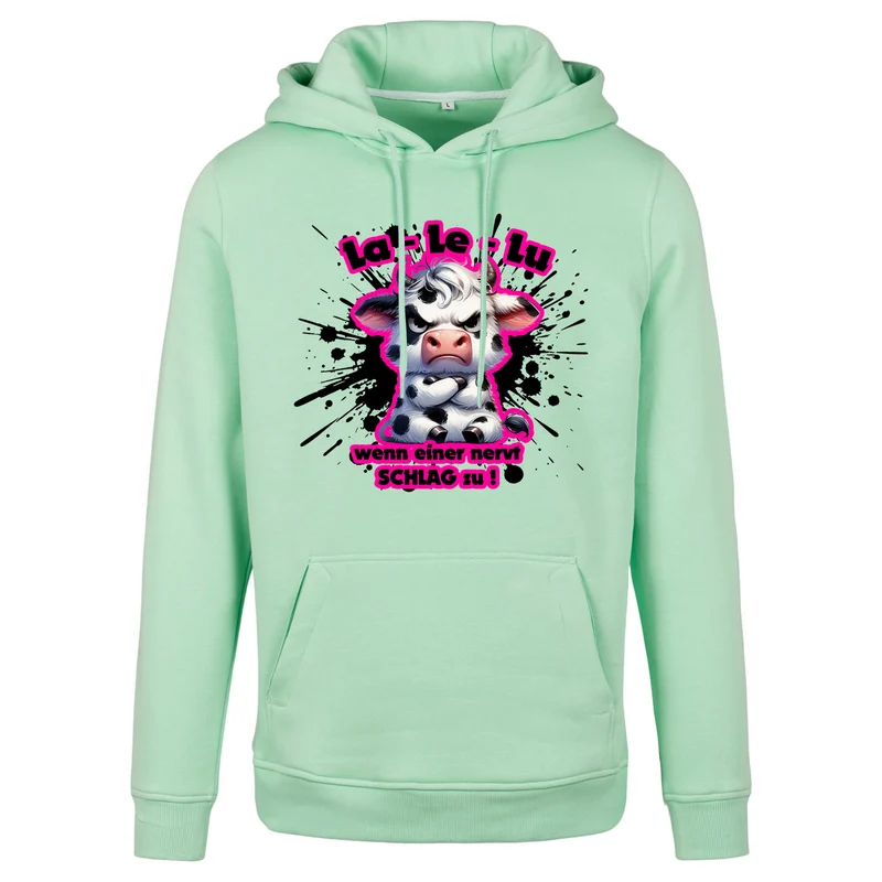 Hoodie - La Le Lu Druck - verschiedene Farben zur Auswahl