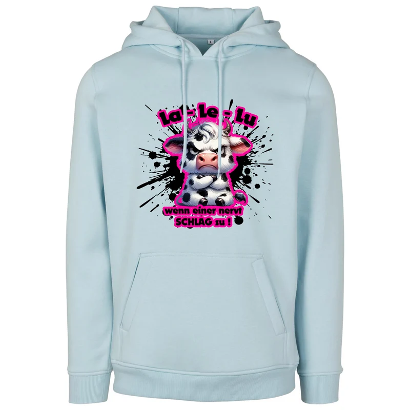Hoodie - La Le Lu Druck - verschiedene Farben zur Auswahl