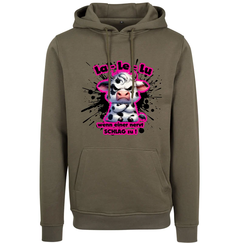 Hoodie - La Le Lu Druck - verschiedene Farben zur Auswahl