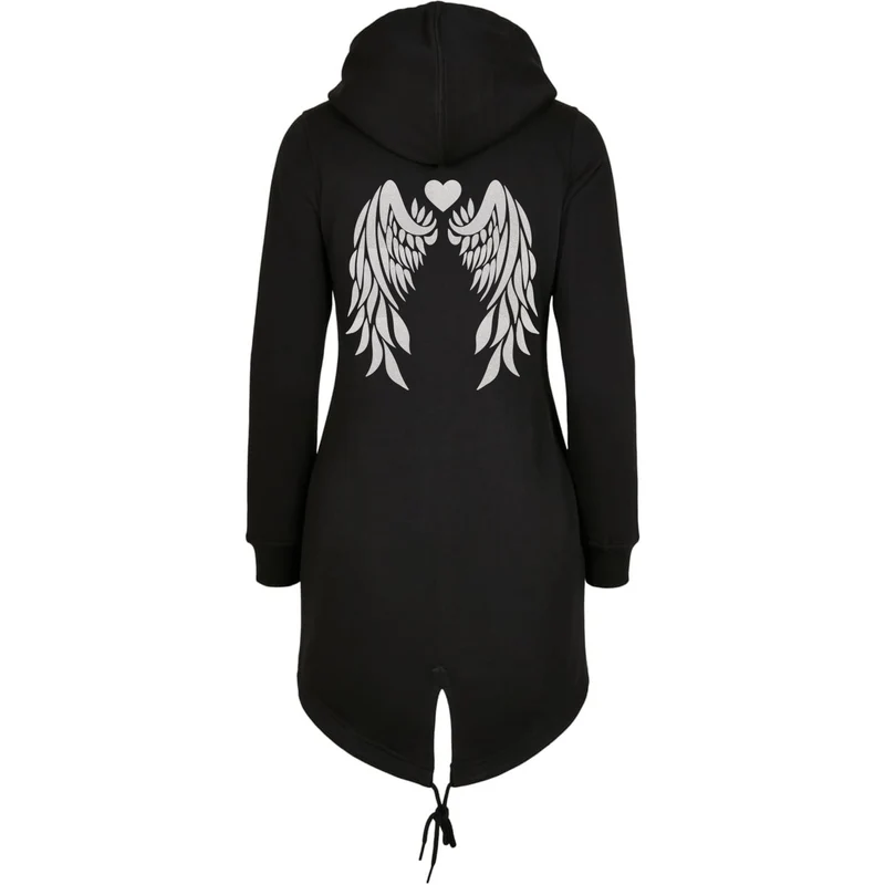 ZIP Parka Schwarz - Angel Wings