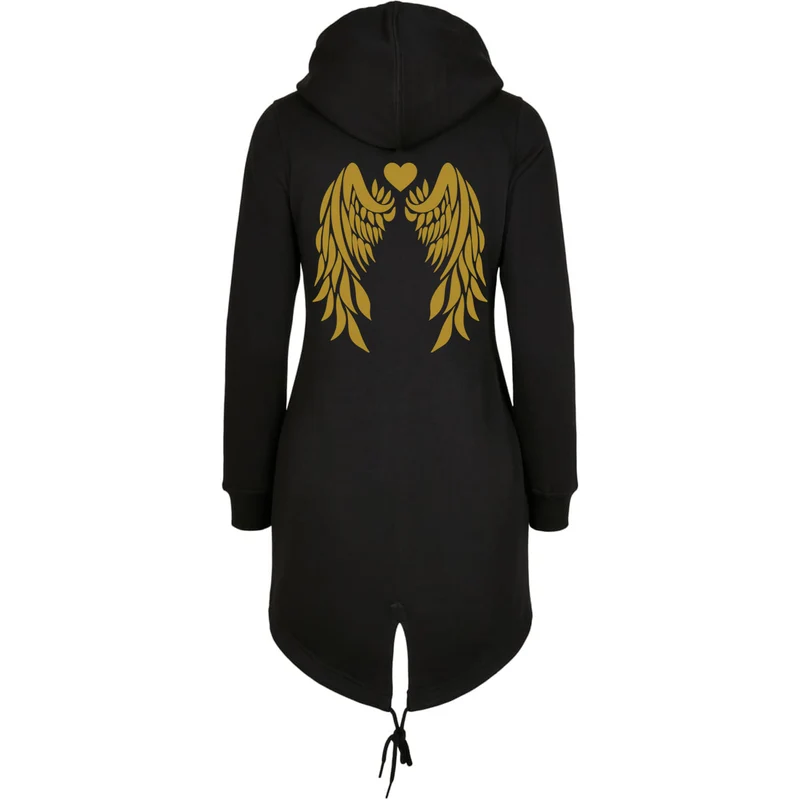 ZIP Parka Schwarz - Angel Wings