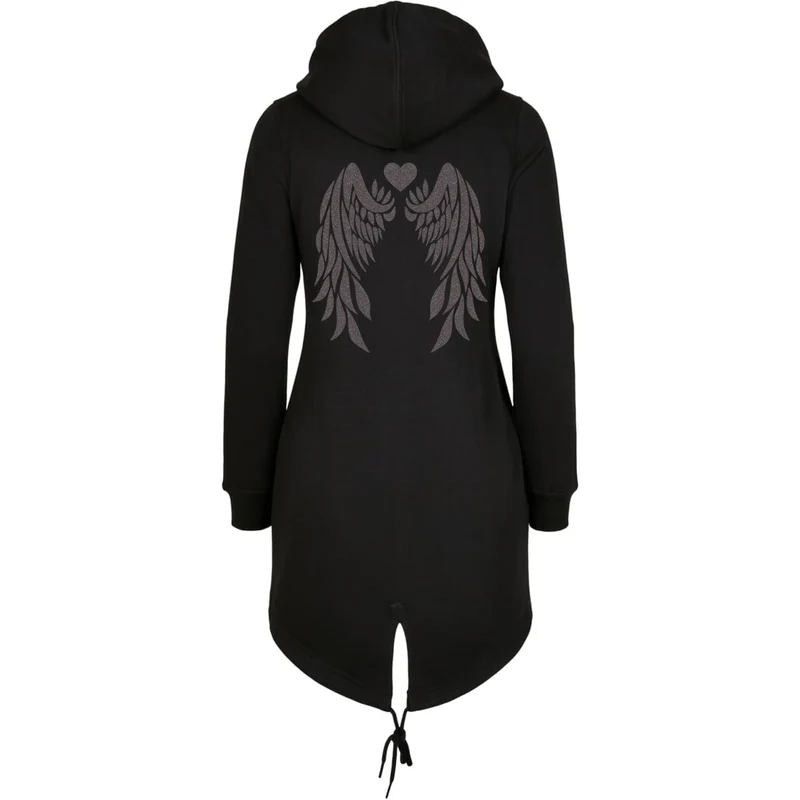 ZIP Parka Schwarz - Angel Wings