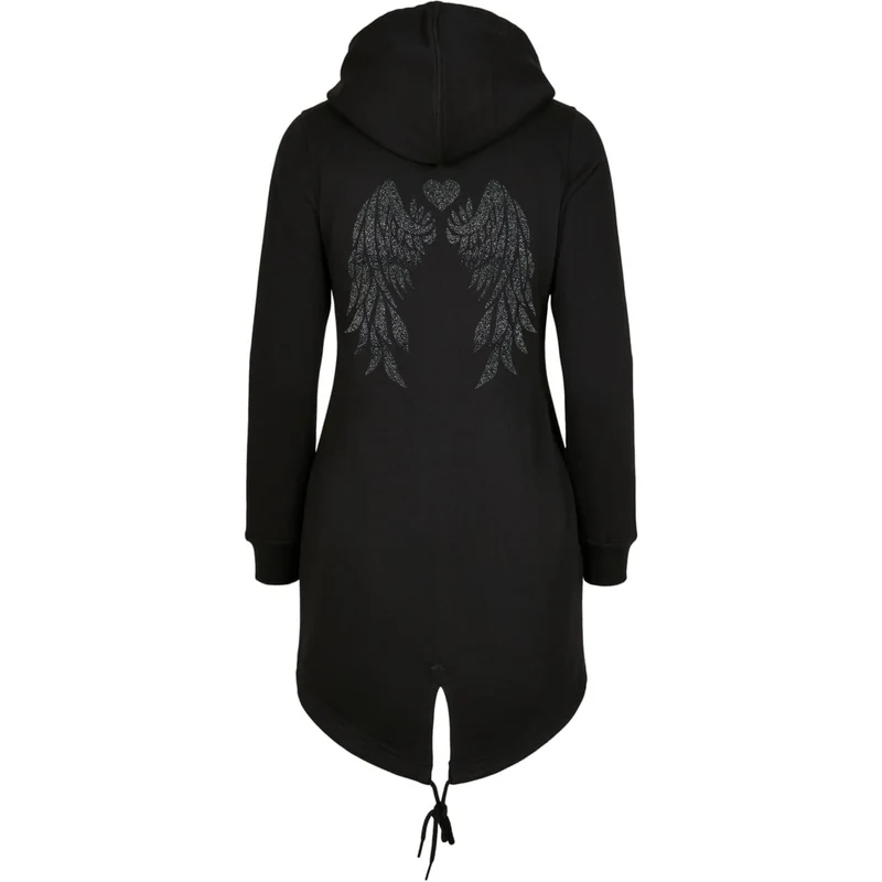 ZIP Parka Schwarz - Angel Wings
