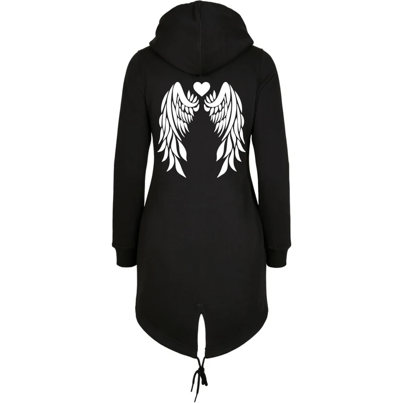 ZIP Parka Schwarz - Angel Wings